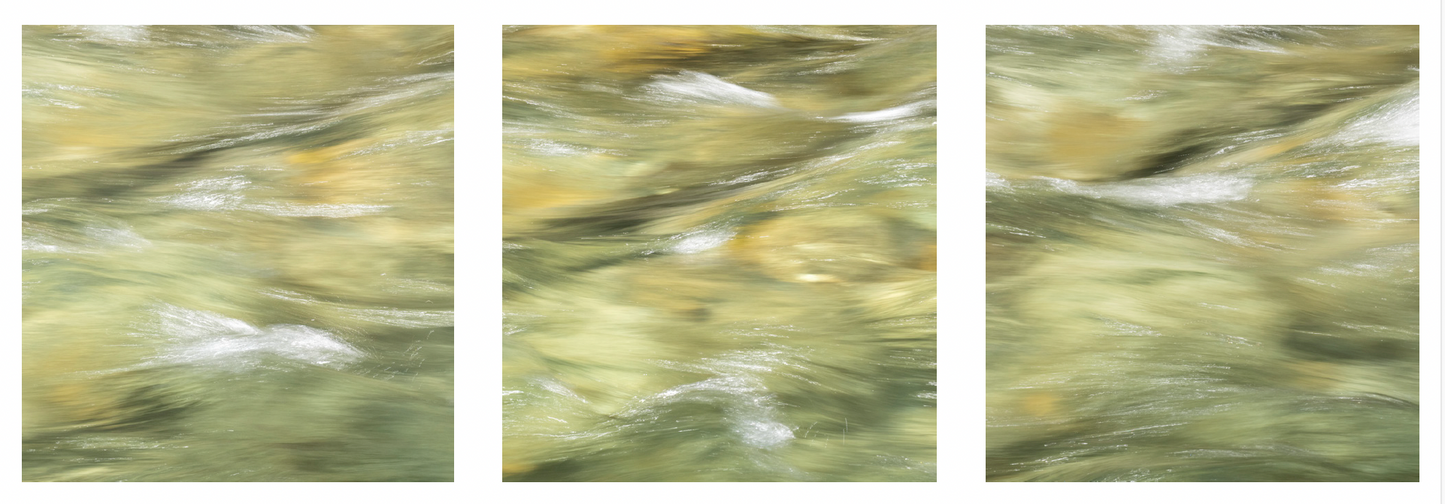 Deb Shannan - 3. Big Sur River Triptych