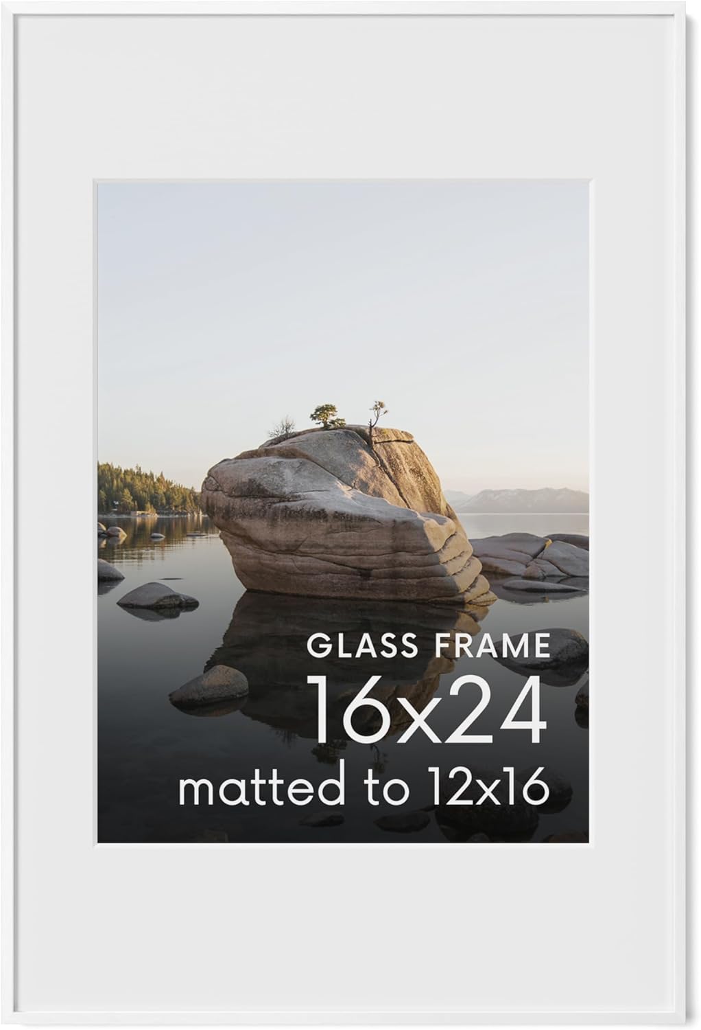 Frame - White Aluminum by Haus and Hues