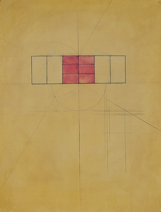 Jude Barton - Golden Ratio with Pink Rectangle